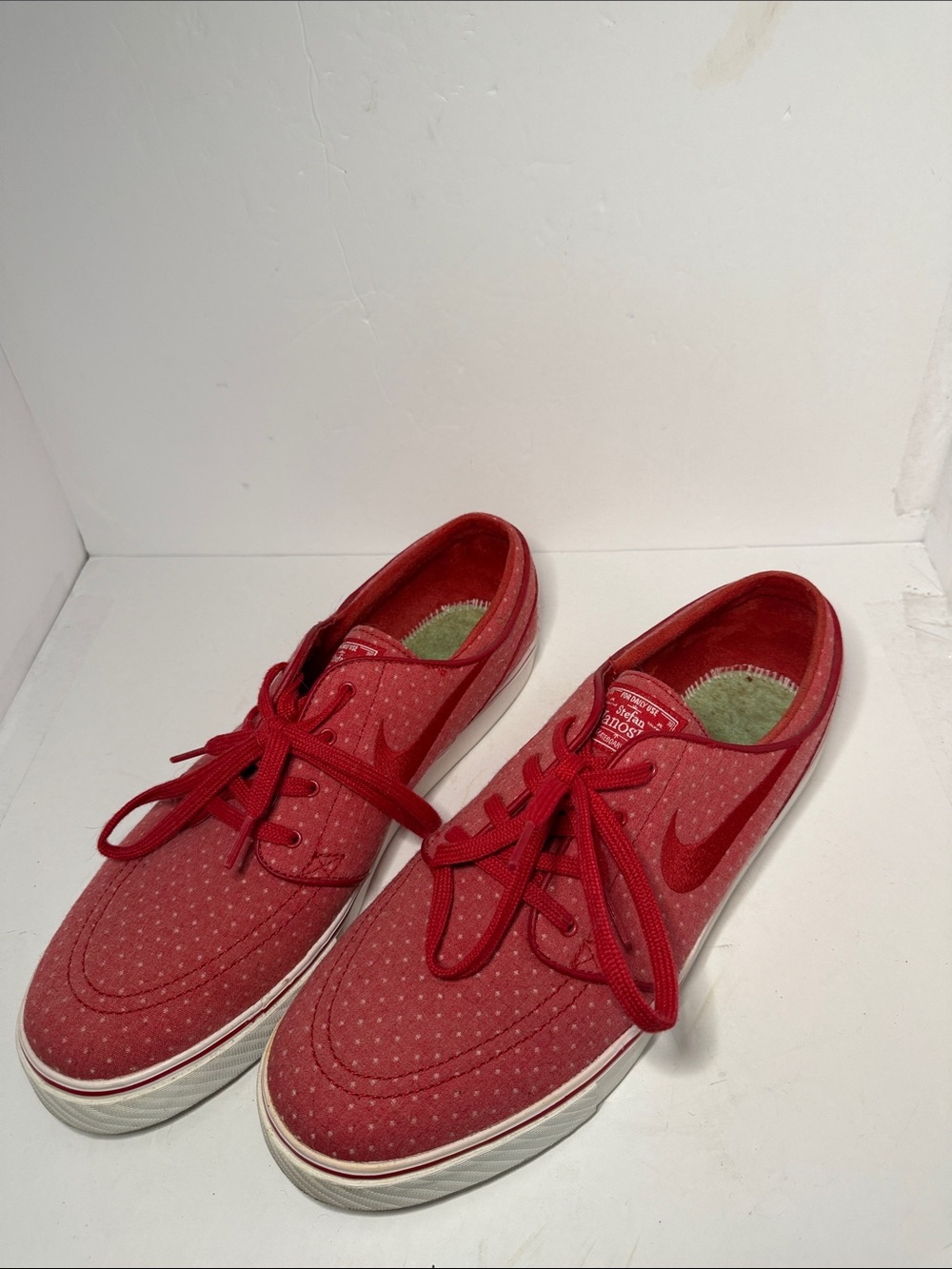 Nike SB Zoom Stefan Janoski Canvas Premium Red Polka Dot